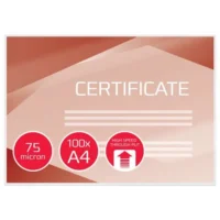 GBC Paquet de 100 Pochettes de plastification GBC HighSpeed A4, 2 x 75 microns 3747347