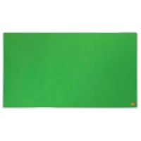 NOBO Tableau d'affichage Widescreen en feutre Impression Pro - 1220 x 690 mm - vert - 1915426