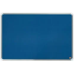 NOBO Tableau d'affichage en feutre Premium Plus - 1200 x 1200 mm - bleu - 1915190