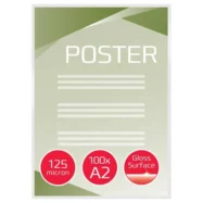 GBC Paquet de 100 Pochettes de plastification GBC A2, 2 x 125 microns 3745099