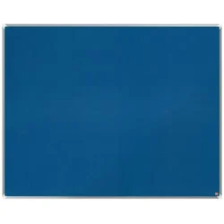 NOBO Tableau d'affichage en feutre Premium Plus - 1800 x 1200 mm - bleu - 1915192