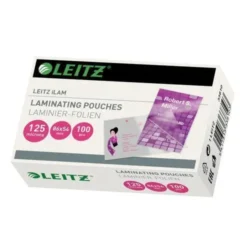 LEITZ Pochettes Leitz iLAM pour plastification à chaud, format CB 54 x 86 mm, 125 microns 33810