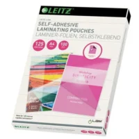 LEITZ Paquet de 100 Pochettes plastification à chaud, A4, 2 x 125 microns, autocollantes 16925