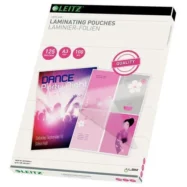 LEITZ Paquet de 100 Pochettes Leitz iLAM pour plastification à chaud, A3, 2 x 125 microns 33950