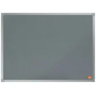NOBO Tableau d'affichage en feutre Essence 900x600 mm - gris - 1915205