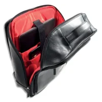 QUO VADIS Sac à dos Rangers en cuir de buffle 40x2x40cm, 1 compartiment. Coloris noir