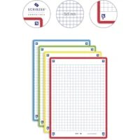 OXFORD Sachet de 32 fiches BRISTOL REVISION OXFORD 2.0 non perforées A6 250g 5x5 Assortis