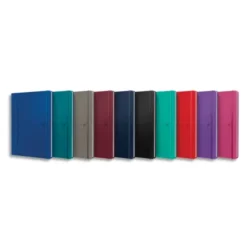 OXFORD Carnet SIGNATURE format B5 couverture rigide brochure 160 pages lignées 7mm. Coloris assortis