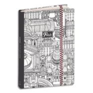 QUO VADIS Carnet Dr Paper ligné 15x21cm 192 pages. Couverture Imprimée Paris