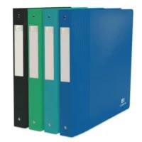 OXFORD Classeur 4 anneaux OCEANIS RECYCLE en polypropylène 10/10e. Dos de 4cm. Coloris assortis