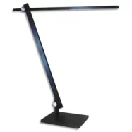 UNILUX Lampe Lumilight Variat° intensité et température. 25 000h,640Lm,3 000 à 6 000K. H75 cm Noir