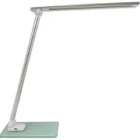 UNILUX Lampe bureau LED POPY Réglage intensité et temp de couleur 50 000h 5 KWh/1000h. Blanche