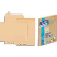 GPV Paquet de 25 pochettes kraft autoadhésif 90G format 162x229 C5