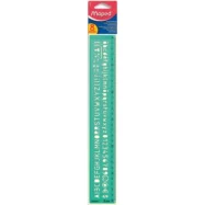 MAPED Trace-lettres en polystyrène Vert, Longueur 30 cm, hauteur des caractères 8 mm