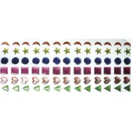 GRAINE CREATIVE Sachet de 78 strass autocollantes