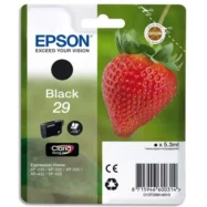 EPSON Cartouche Jet d'Encre Claria Home Noir ''Fraise'' 29 (T2981) - C13T29814012