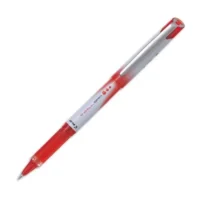 PILOT Stylo roller pointe métal 0,5 mm encre liquide Rouge + grip confort V-BALL GRIP
