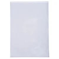 EXACOMPTA Sachet de 10 étuis 2 faces en PVC 30/100 ème. Format 30 x 21 cm.