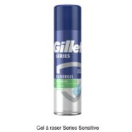 Gillette Gel à raser Series Sensitive, 200 ml
