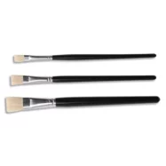 O COLOR Boîte de 72 brosses en soie 3 tailles assorties