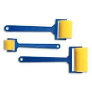 O COLOR Sachet de 12 rouleaux en mousse, 4 en 60 mm + 4 en 45 mm + 4 en 25 mm