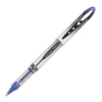 UNI-BALL Stylo roller pointe métal moyenne encre liquide Bleue VISION ELITE UB200