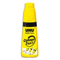 UHU Tube de colle twist and glue avec solvant, flacon de 35g