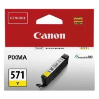 CANON Cartouche Jet d'encre CLI-571 Jaune 0388C001AA