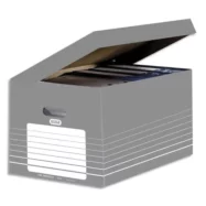 ELBA Conteneur d'archives avec couvercle à rabat, A4
