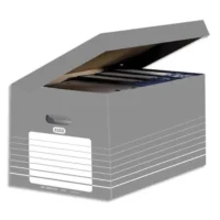 ELBA Conteneur d'archives avec couvercle à rabat, A4
