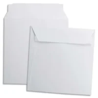 GPV Boîte de 500 enveloppes carrées Blanches 220 x 220 mm 120 g auto-adhesives 4754