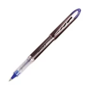 UNI-BALL Stylo roller pointe métal fine encre liquide Bleue VISION ELITE UB200