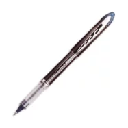 UNI-BALL Stylo roller pointe métal fine encre liquide Bleue-Noire UNI-BALL VISION ELITE UB200