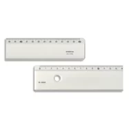 MINERVA Règle plate biseau anti-tâche en altuglas 50 cm