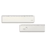 MINERVA Règle plate biseau anti-tâche en altuglas 75 cm