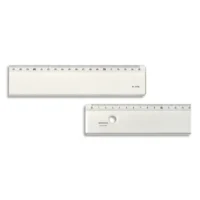 MINERVA Règle plate biseau anti-tâche en altuglas 75 cm
