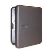 RESKAL Armoire à clés serrure à combinaison, 45 clés Gris anthracite