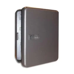 RESKAL Armoire à clés serrure à combinaison, 45 clés Gris anthracite