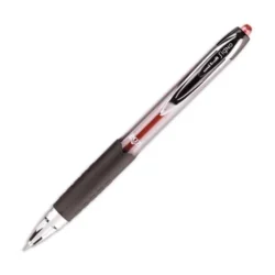 UNI-BALL Stylo bille encre gel RT207 0,7 mm Rouge UMN207