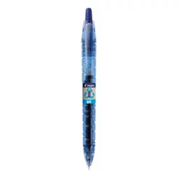 PILOT Roller pointe moyenne encre gel rétractable Begreen encre Bleue B2P 377464