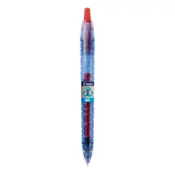 PILOT Roller pointe moyenne encre gel rétractable Begreen encre Rouge B2P 377372