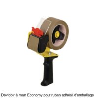 NOPI dévidoir à main Packer pour rouleau de 50mm x 66m, noir