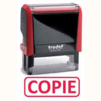 Trodat Tampon de texte X-print 4912 "COPIE"