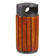 Corbeille Lames en bois 60 L