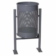 Corbeille basculante en acier 60 L