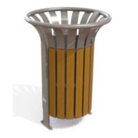 Corbeille Montants en tube acier 60 L